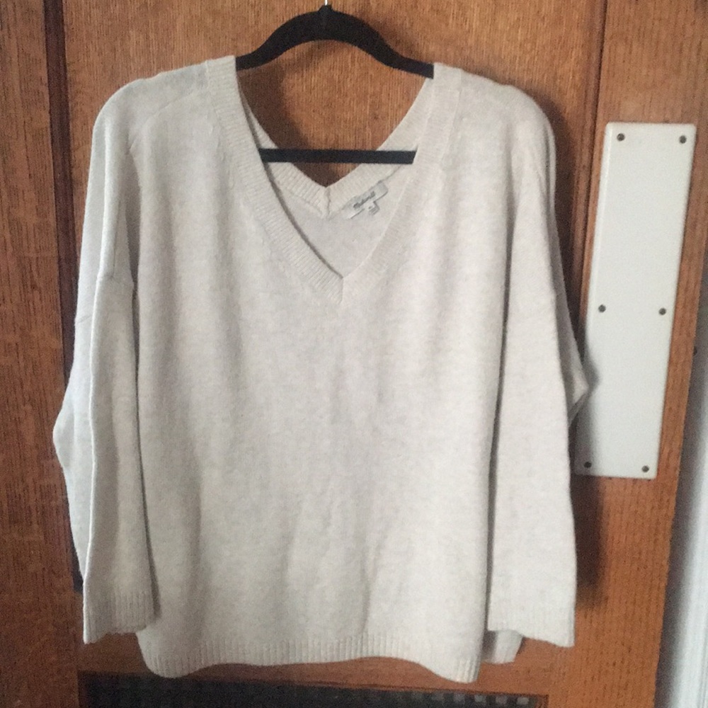 Madewell cream sweater